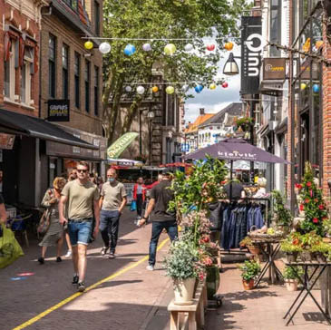 Bezoek de prachtige stad vol met grachten en unieke winkeltjes in Meppel!